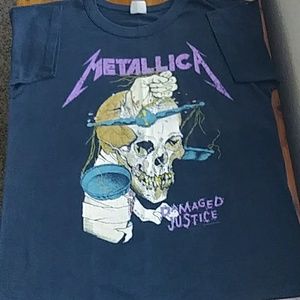 Authentic Metallica concert t shirt 1988